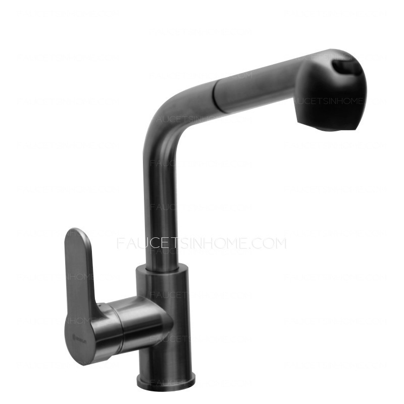 Designed Brushed Pullout Stainless Steel Artisan Kitchen Faucets