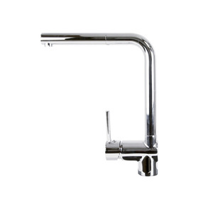 Simple Pullout Seven Shaped Single Handle Kitchen Faucet