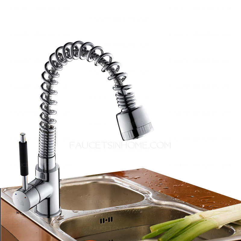 Pullout Copper Kitchen Faucet