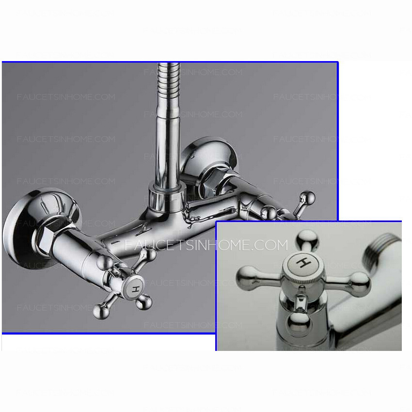 Discount Two Hole Wall Mount Old Style Kitchen Faucet