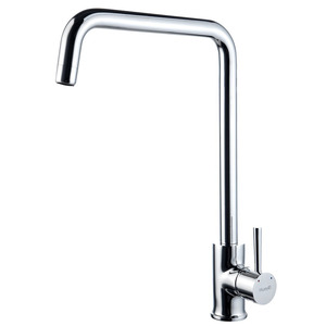 Simple Designed Brass Rotatable Single Handle Kitchen Sink Faucet