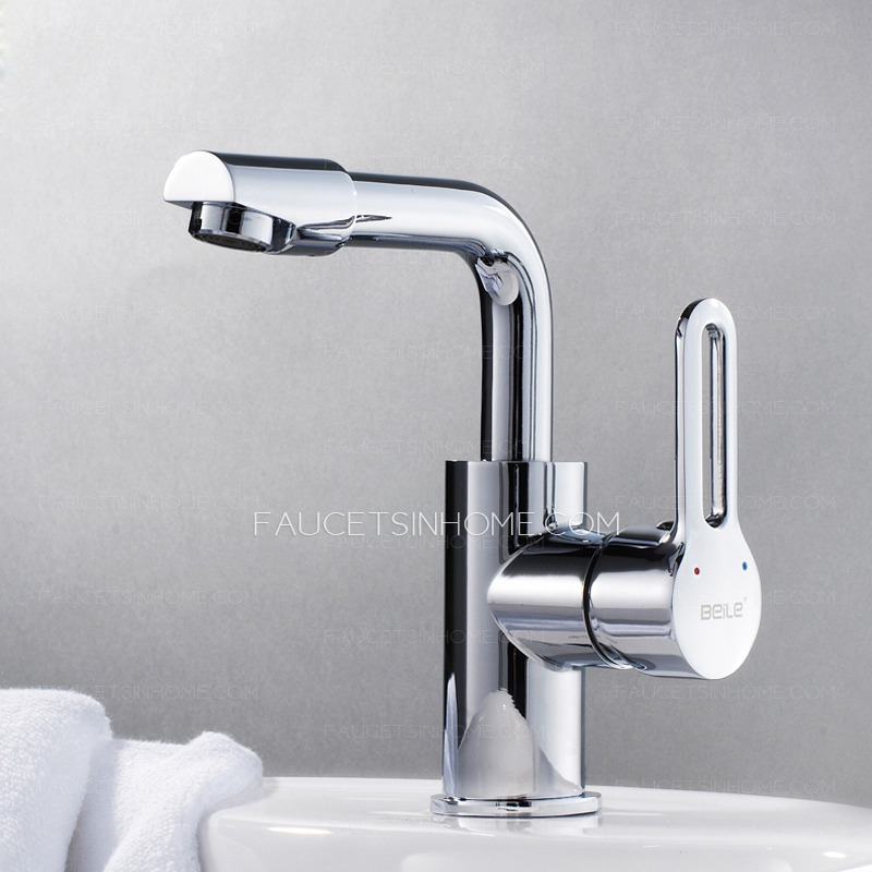 Professional Bathroom Faucet With Hollow Single Handle