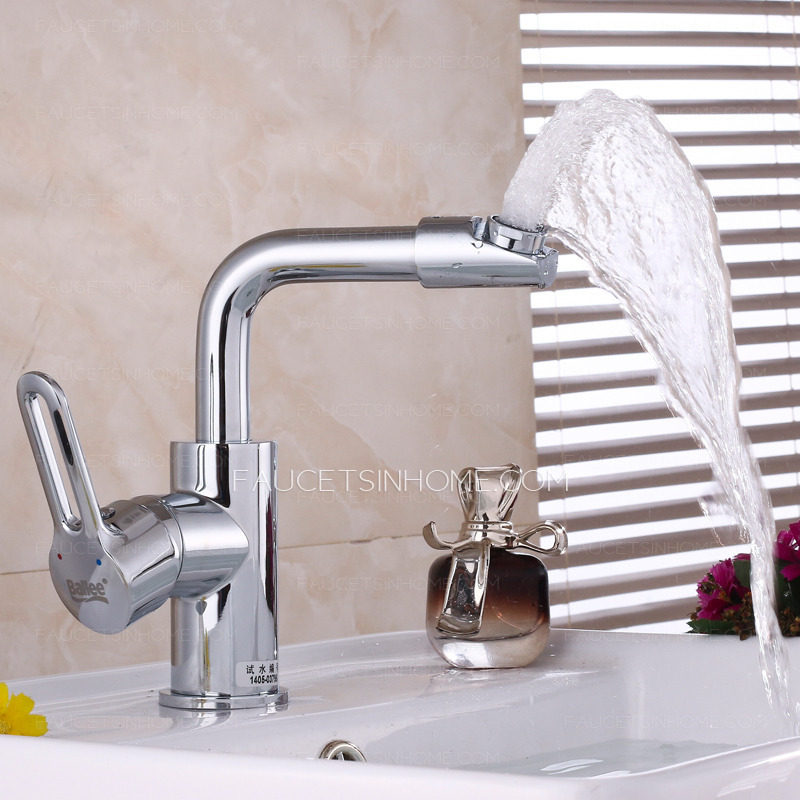 Professional Bathroom Faucet With Hollow Single Handle