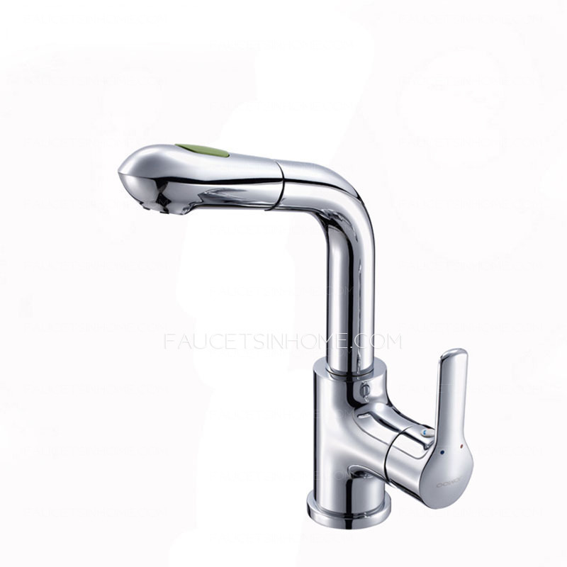 Best Pullout Spray One Hole Single Handle Bathroom Faucet