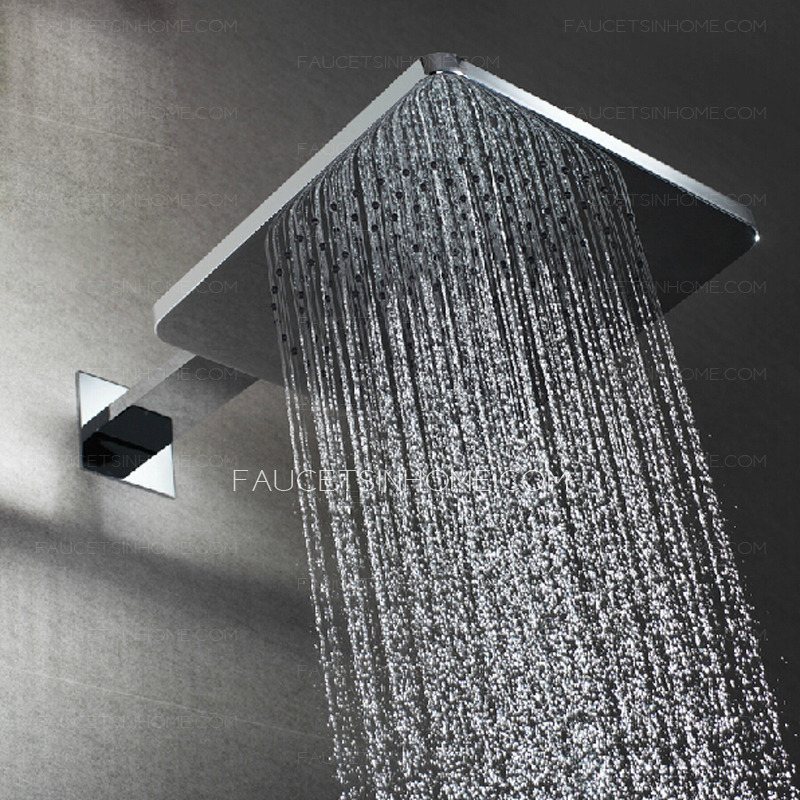 High End Concealed Wall Mount Super Top Shower Faucet System