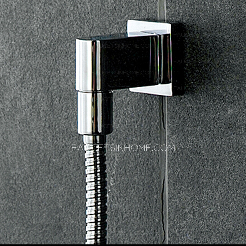 Simple Concealed Wall Mount Hotel Bathroom Shower Faucet