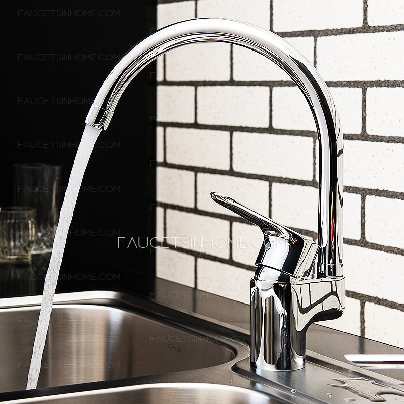Best Rated Copper High Arc Kitchen Sink Faucet Sale