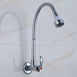 Cheap Rotatable Wall Mount Kitchen Faucet For Sale