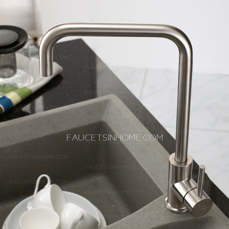 Advanced Stainless Steel Brushed Kitchen Sinks And Faucets