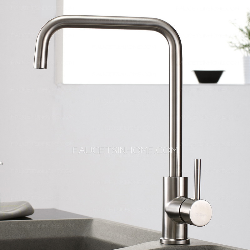 Advanced Stainless Steel Brushed Kitchen Sinks And Faucets