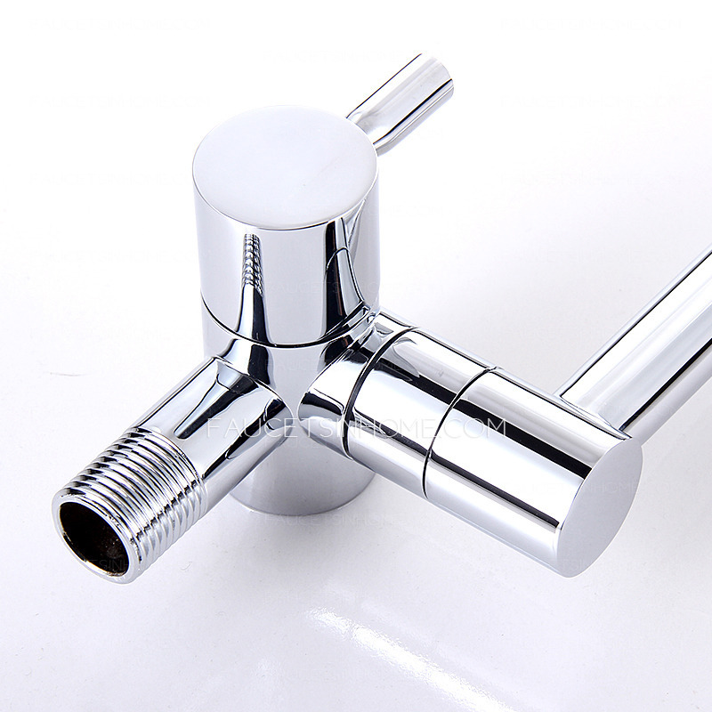 Modern Professional Copper Kitchen Faucet Cold Water