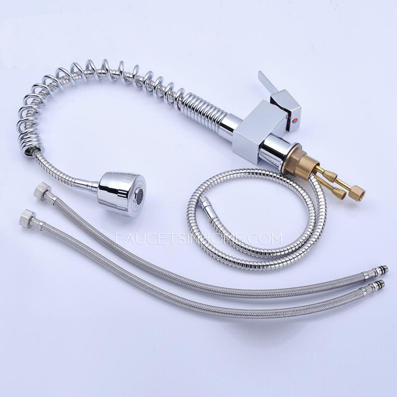 Hot Sale Spring Pipe Rotatable Single Handle Kitchen Faucet