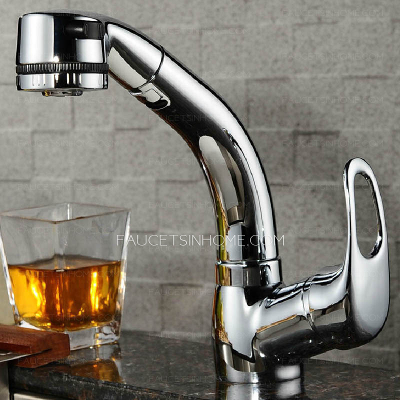 Copper Rotatable Kitchen Sink Faucet