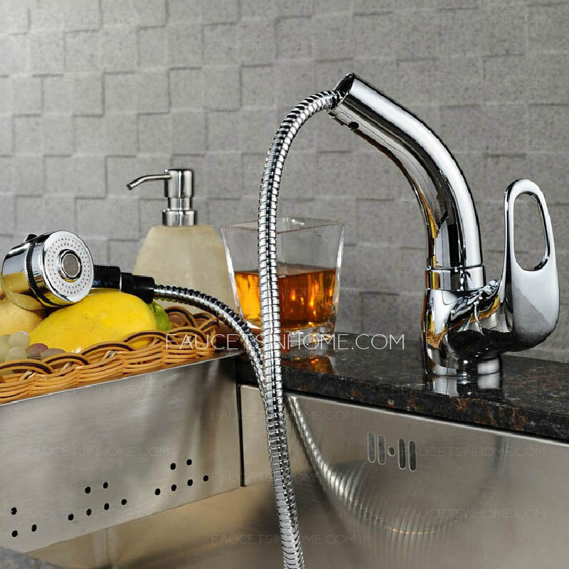 Advanced Pullout Copper Rotatable Kitchen Sink Faucet