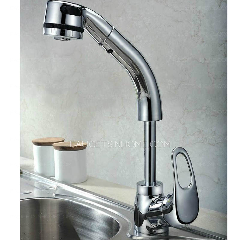 Advanced Pullout Copper Rotatable Kitchen Sink Faucet