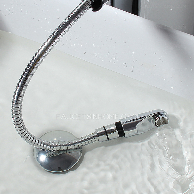 Professional Pull Out Spray Sink Faucet For Bathroom Sale