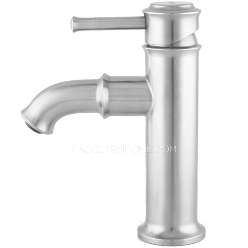 Modern Environmental Stainless Steel Rotatable Sink Faucet Bathroom