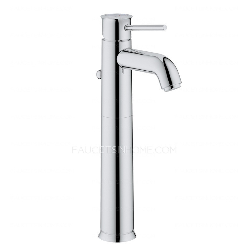 Best Rated Copper Heightening One Handle Bathroom Sink Faucets