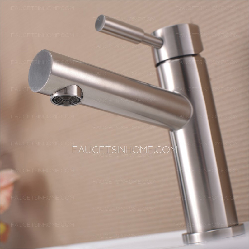 Best Stainless Steel Bathroom Sink Faucet Lengthen Spout