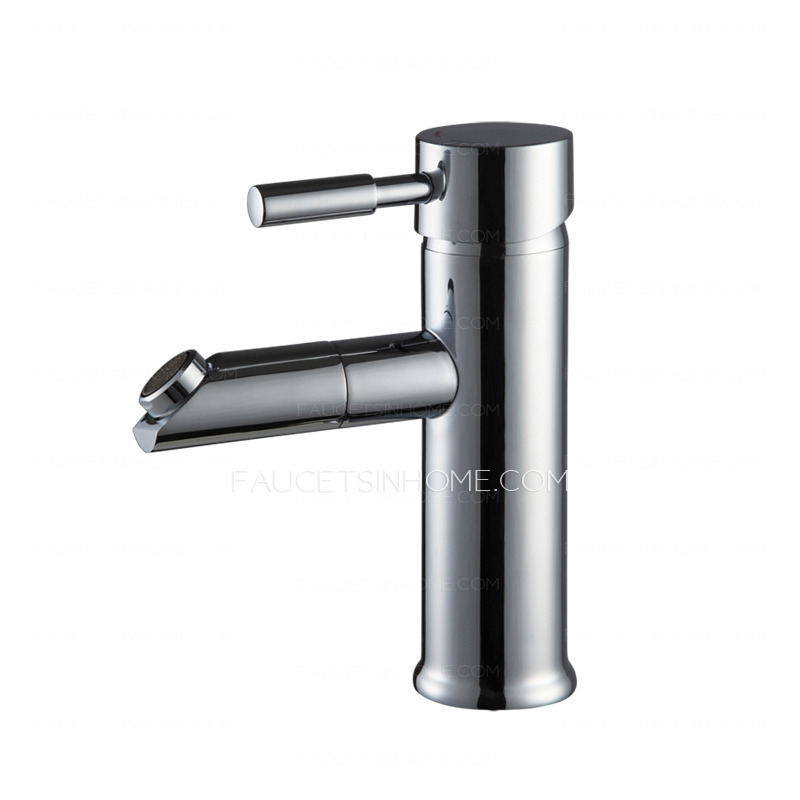 Affordable Copper Rotatable Single Hole Sink Faucet Bathroom