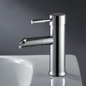 Affordable Copper Rotatable Single Hole Sink Faucet Bathroom