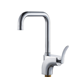 Clearance Copper Single Handle Kitchen Faucets Single Hole