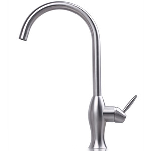 Modern Stainless Steel Rotatable Kitchen Faucets Leading Free