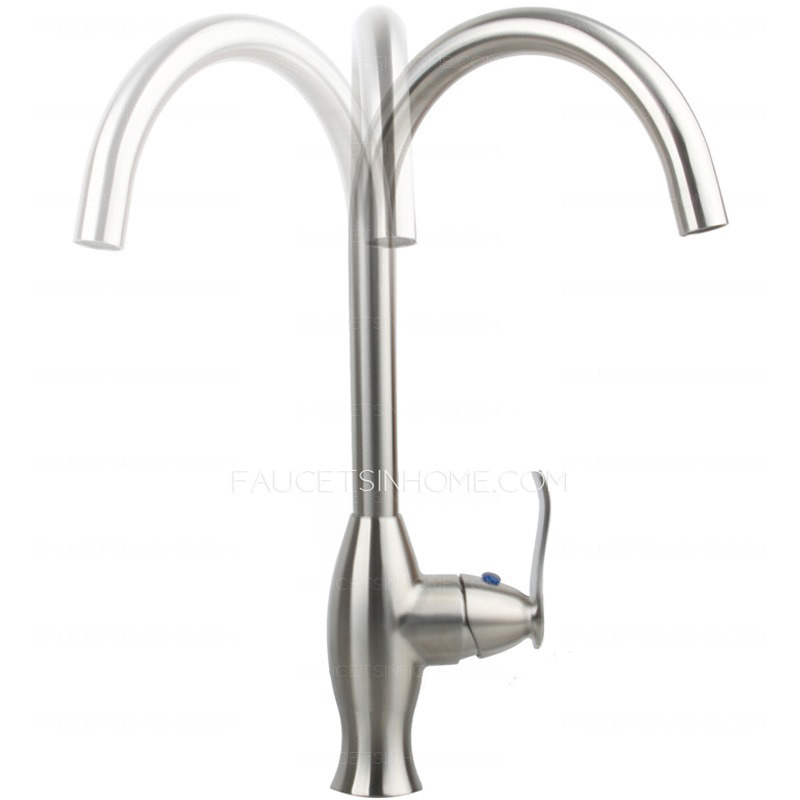 Best Stainless Steel Brushed Nickel Rotatable Kitchen Faucets