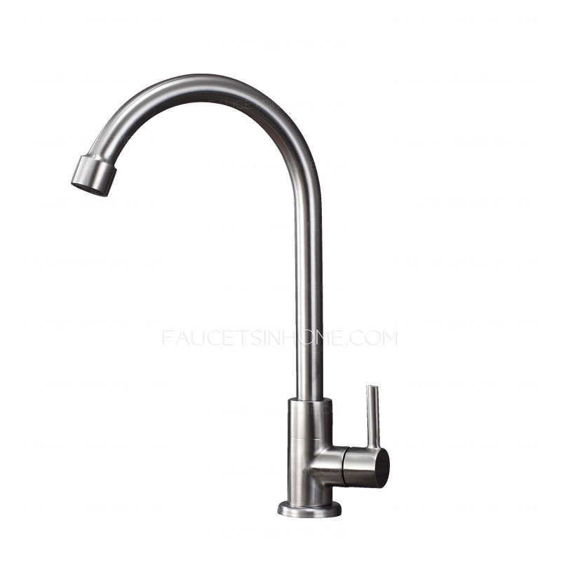 Discount Cold Water Rotatable Stainless Steel Faucets Kitchen Sink