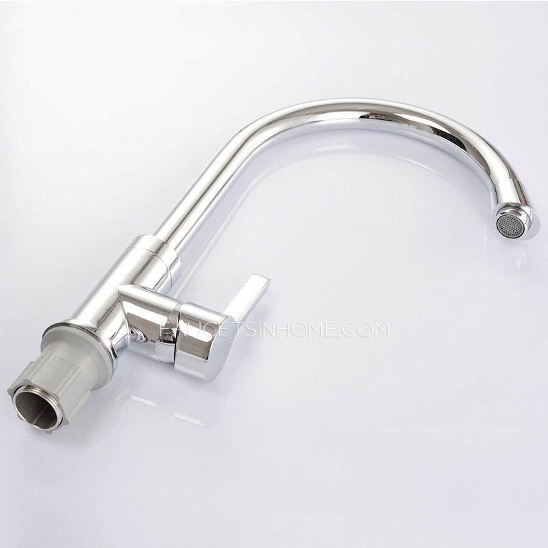 Wholesale Brass Single Hole Rotatable Kitchen Faucets