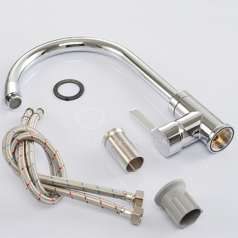 Wholesale Brass Single Hole Rotatable Kitchen Faucets
