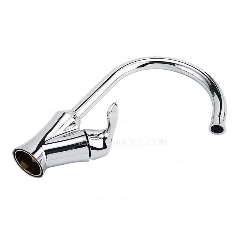 Healthy Leading Free Brass Chrome Faucet Kitchen Single Hole