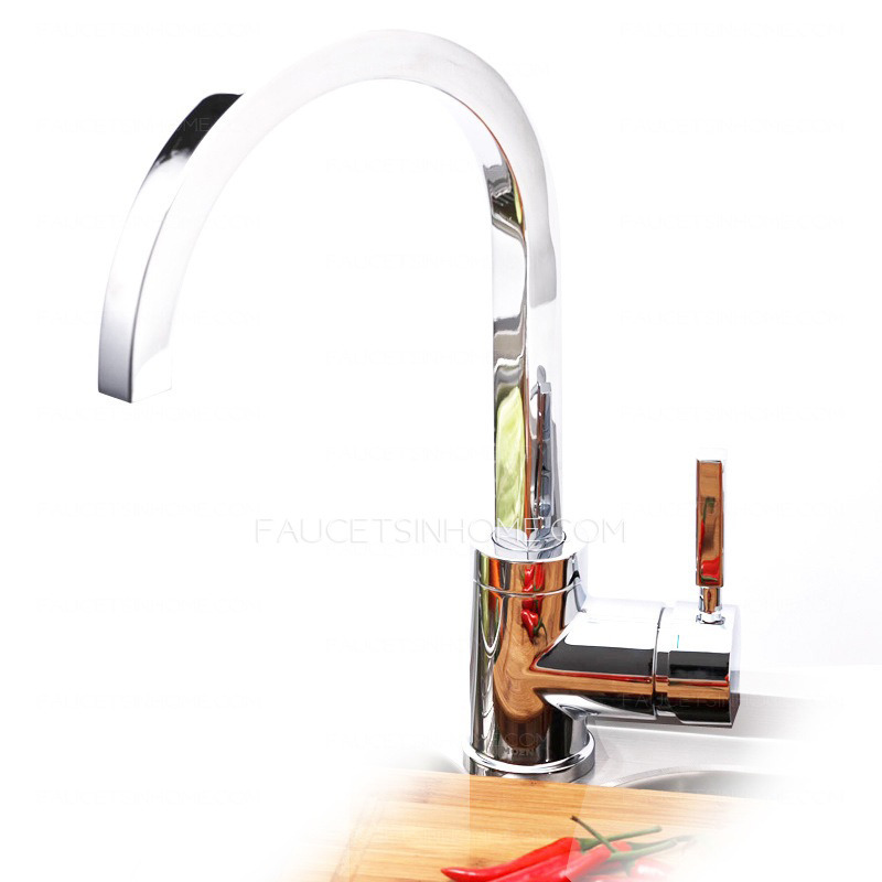 Expensive Brass Rotatable Single Handle Kitchen Faucet Leading Free