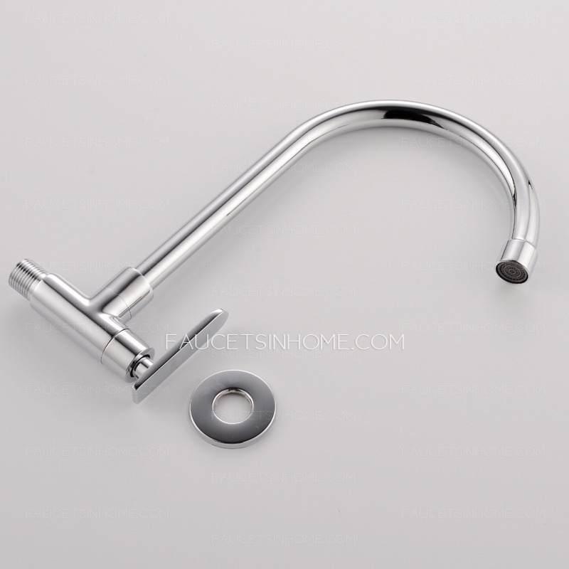 Affordable Cold Water Single Hole Wall Mount Kitchen Faucet