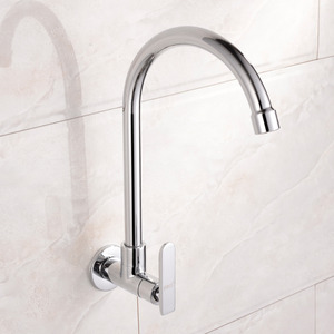 Affordable Cold Water Single Hole Wall Mount Kitchen Faucet