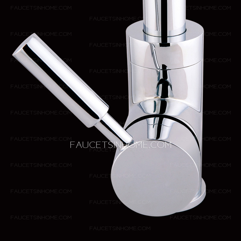 Inexpensive Brass Rotatable Leading Free Kitchen Faucets