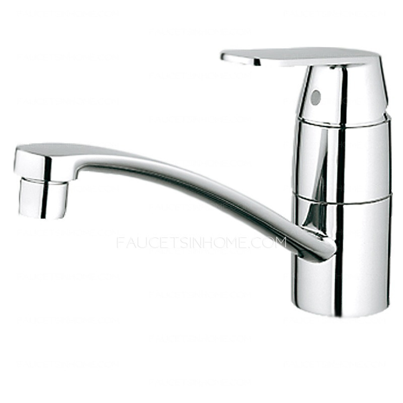 Expensive Brass Low Spout Single Hole Single Handle Kitchen Faucets