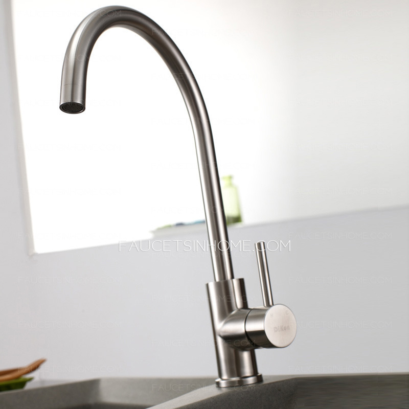 Environmental Stainless Steel Brushed Nickel Kitchen Faucets