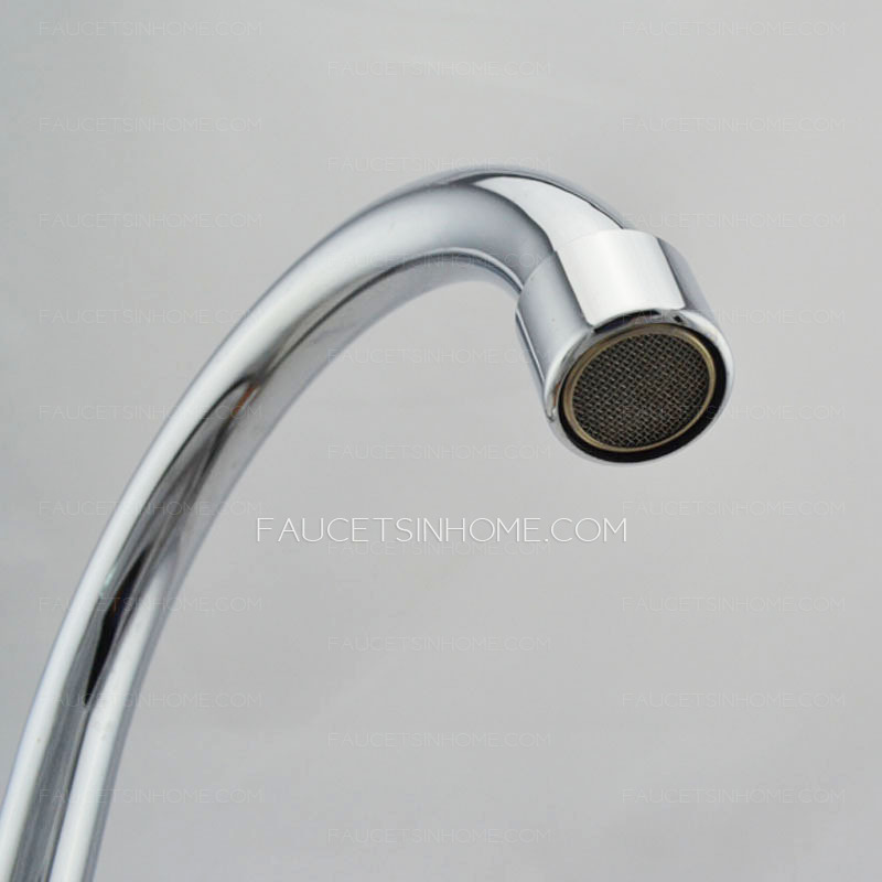 High Arc Designer Brass Cold Water Kitchen Faucets