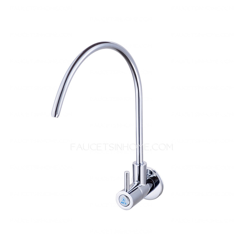 Cheap Wall Mount Water Purifier Kitchen Faucets Goose Neck