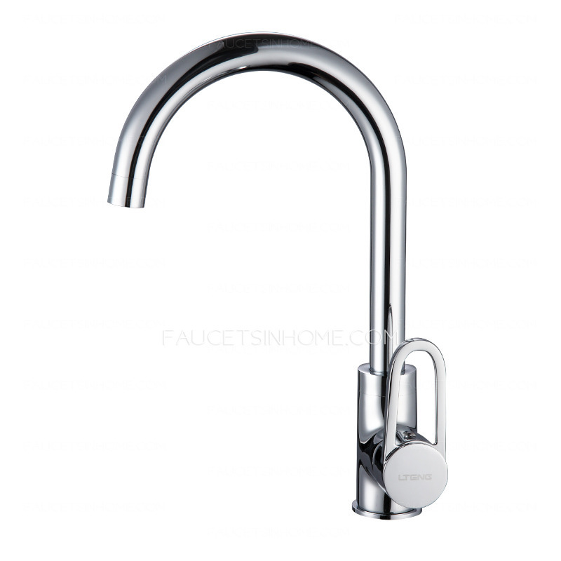 Hot Sale Rotatable Brass Sink Faucets Kitchen Single Hole