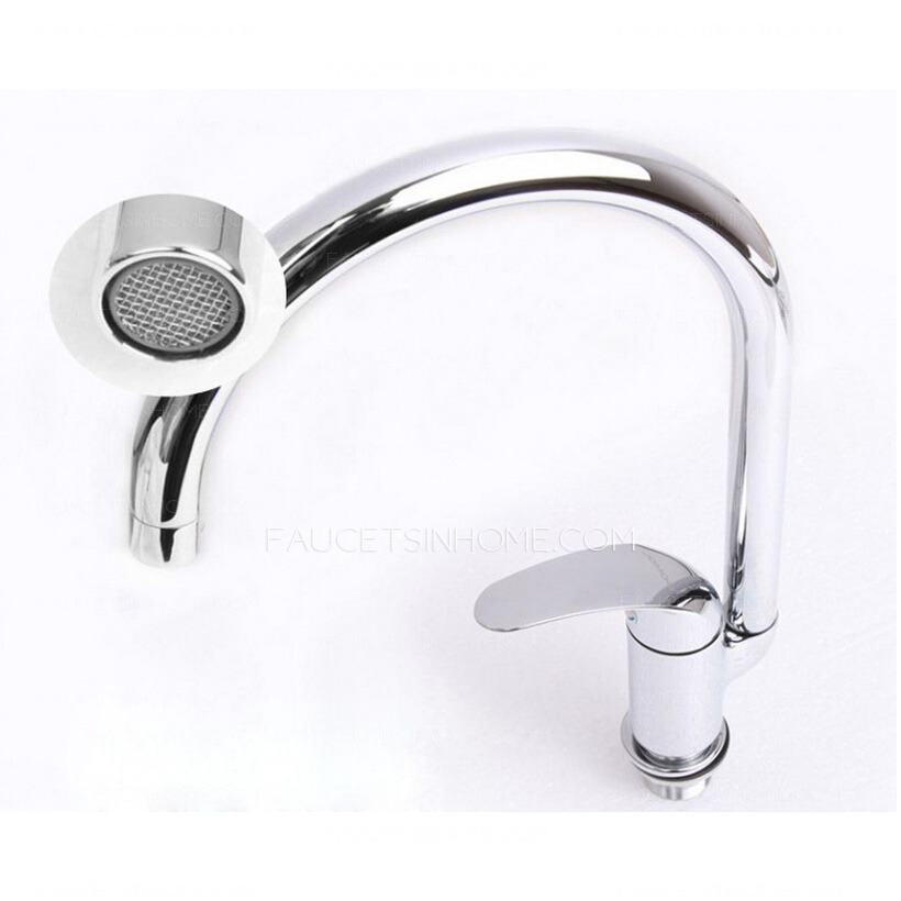 Good Brass Rotatable High Arc Kitchen Faucets Under 100