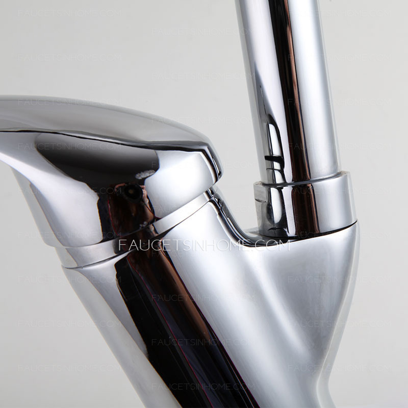 Top Rated Brass Single Hole Rotatable Kitchen Sink Faucets