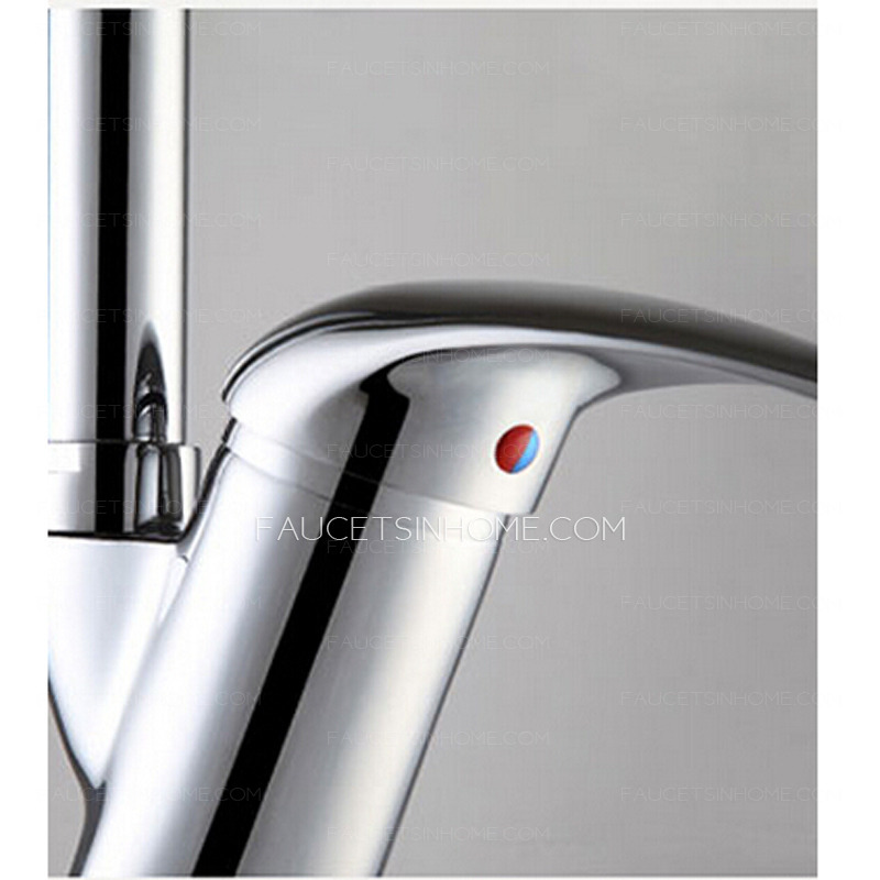 Top Rated Brass Single Hole Rotatable Kitchen Sink Faucets