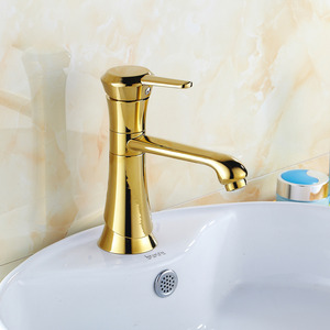 Discount Vintage Brass Single Hole Rotatable Sink Faucet Bathroom