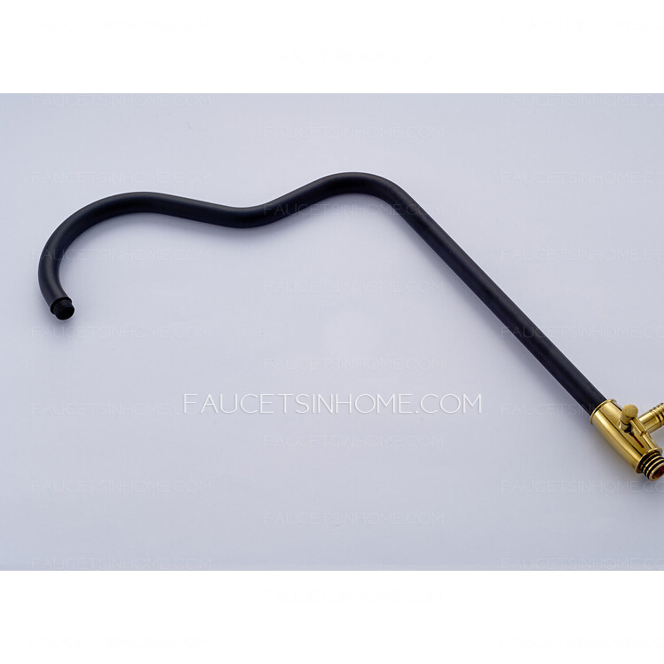 Designer Brass Black Painting Shower Faucets System On Sale