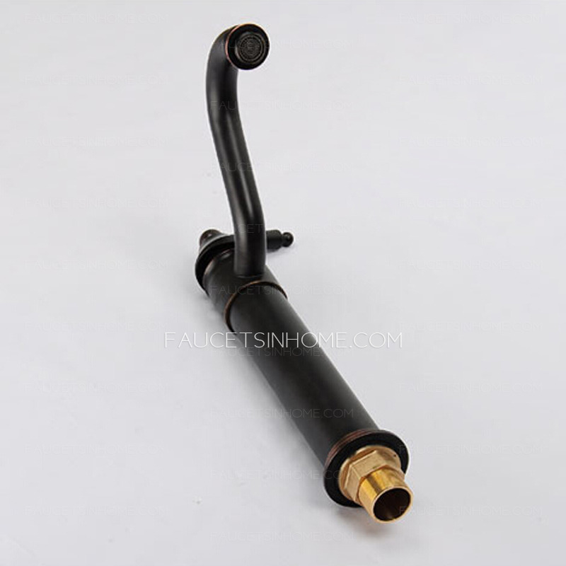 Rotatable Anqitue European Style Bathroom Faucet Oil Rubbed Bronze