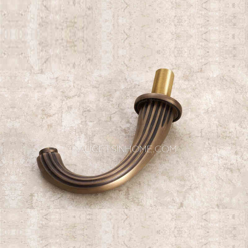 Vintage Antique Bronze Brass Brushed Bathroom Faucets
