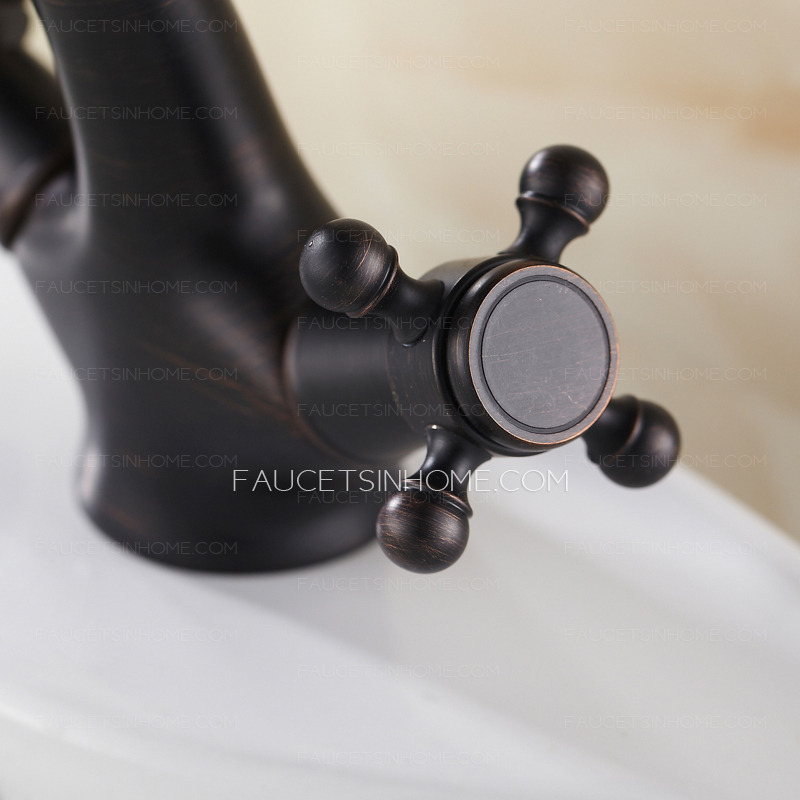 Inexpensive Black Oil Rubbed Bronze Vintage Bathroom Faucets