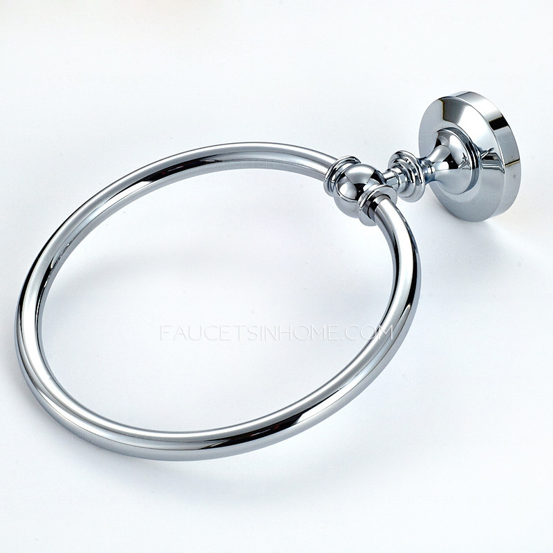 Wholesale Chrome Modern Bathroom Wall Mount Towel Rings